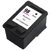 Remanu HP C9364WA Black Inkjet Cartridge (HP98)