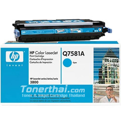 HP 503A (Q7581A) Cyan ตลับเลเซอร์สี