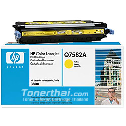 HP 503A (Q7582A) Yellow ตลับเลเซอร์สี